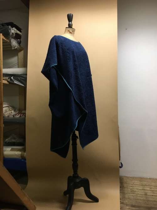 Folded fabric example