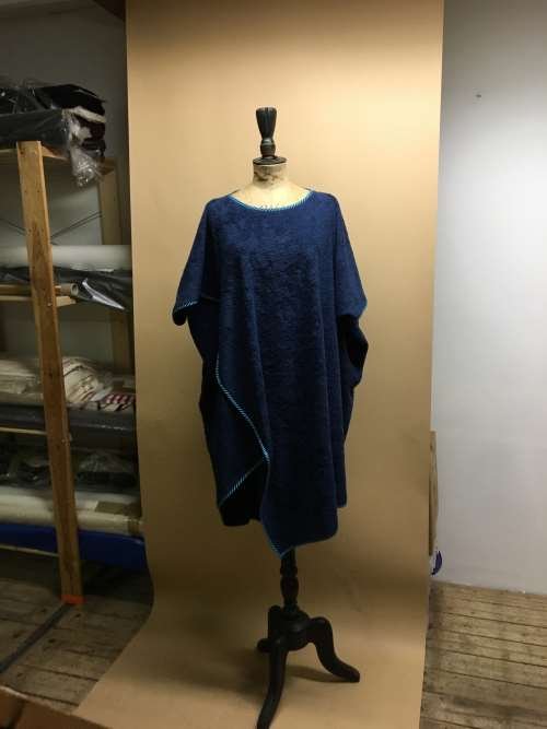 Folded fabric example